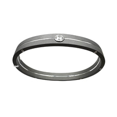 Bracciale Giorgio Visconti da Uomo in Titanio Oro e Diamante -