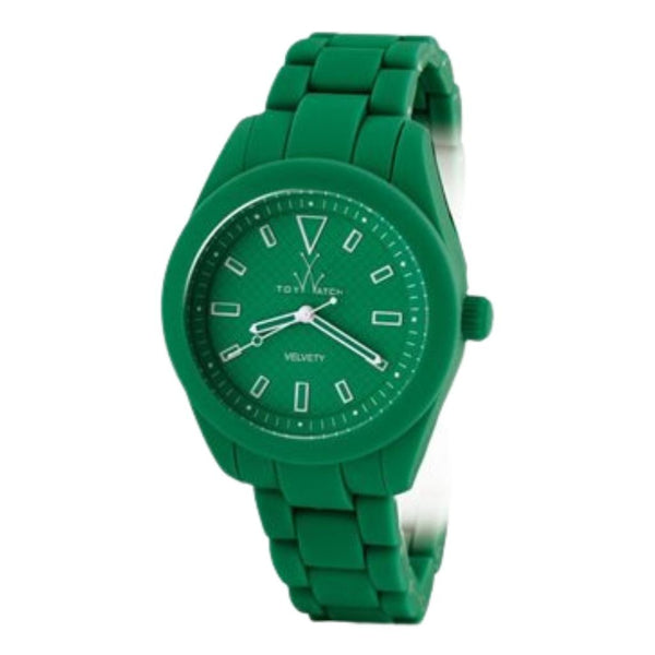 Orologio Solo Tempo Donna TOYWATCH VV12GR Quadrante Verde Cinturino Acciaio Soft Touch
