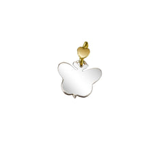 Charm Dodo Mariani Farfalla In Argento e Oro Giallo 9 Kt FARF663