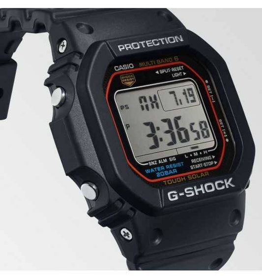 Casio G-Shock Origin Black Watch with Positive Display