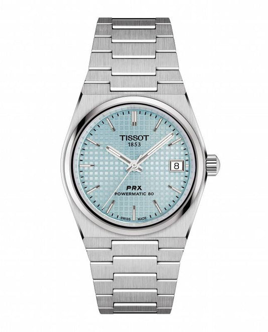 Orologio Tissot da Donna PRX Azzurro Automatico