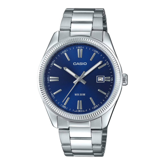 Casio MTP Blue Watch