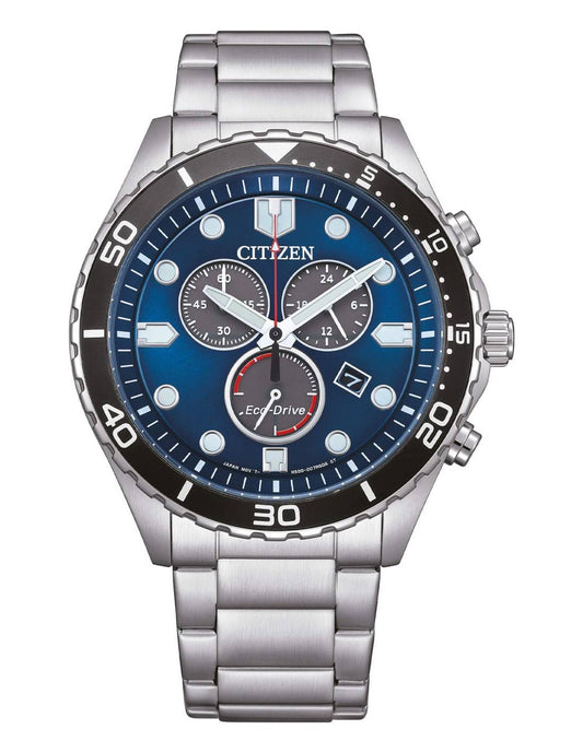 Orologio Citizen Chrono Con Quadrante Blu