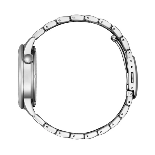 Citizen Men's Watch with Blue Dial and Exposed Automatic Movement