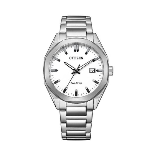 Orologio Citizen da Uomo Sports-Oktaform Eco-Drive in acciaio bianco