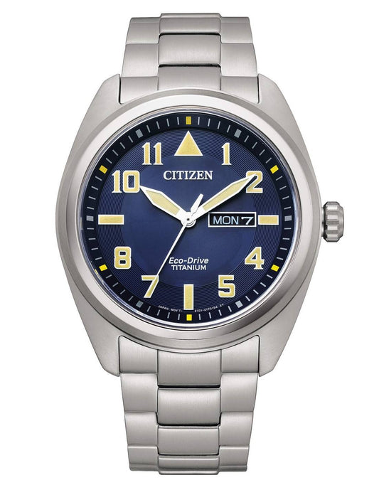 Orologio Citizen  da Uomo con Cassa Ottagonale con Quadrante Blu