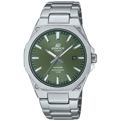Reloj analógico Edifice con esfera verde