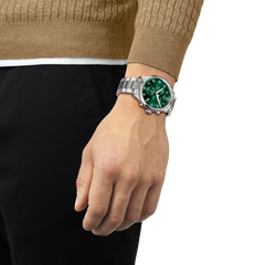 Reloj Tissot Chrono XL para hombre con esfera verde