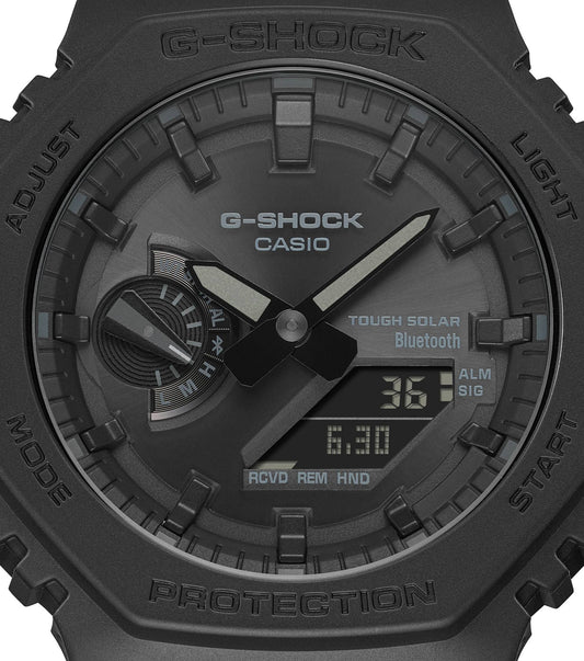 Orologio G-Shock da Uomo con Cassa Ottagonale Bluetooth Nero