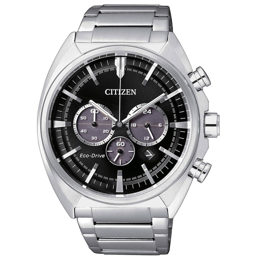 Citizen Men's Chronograph Watch with Black Dial