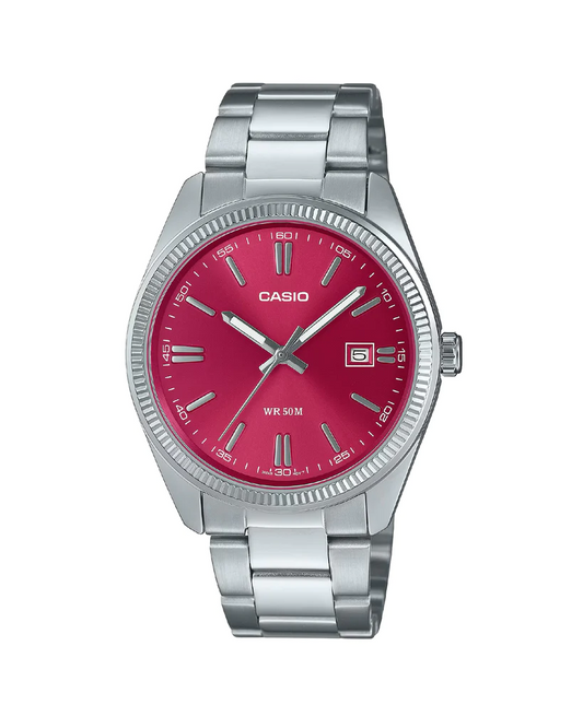 Casio MTP Cherry Watch