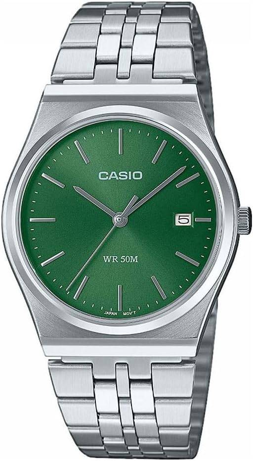 Orologio Casio da Donna Serie MTP con Quadrante verde 35 mm