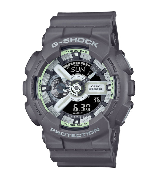 G-Shock Men's 110 Series Gray Full Lume Dial Watch