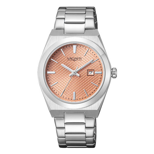 Vagary Timeless Lady Watch with Salmon Dial