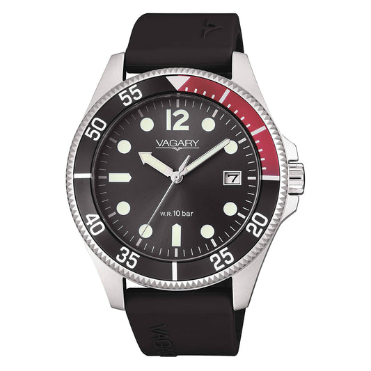 Vagary Aqua39 Solotempo Watch with Silicone Strap