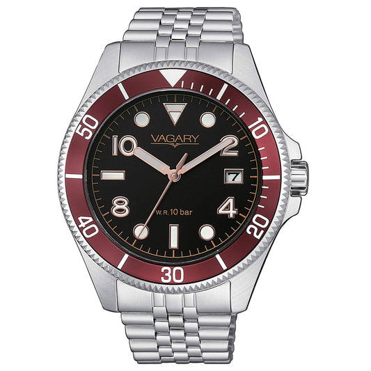 Vagary Aqua39 Solotempo Watch with Black Dial