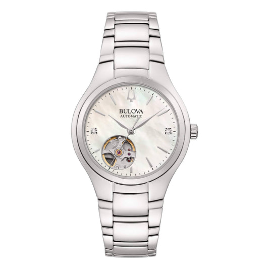 Orologio Bulova Da Donna Automatico Open Heart