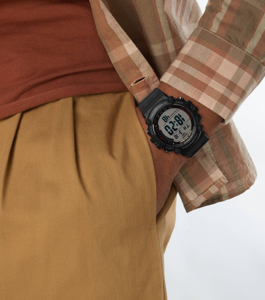 Casio Black Digital Watch with LED Backlight