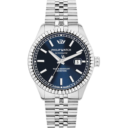 Orologio Philip Watch Caribe 41mm Automatico Blu