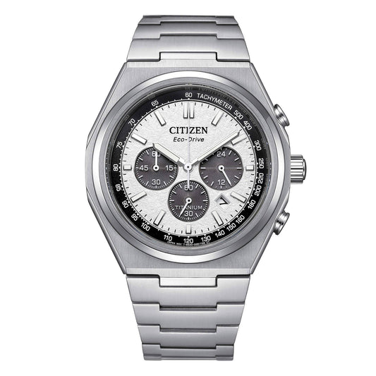 Citizen Men's Chrono Panda Eco Drive Watch