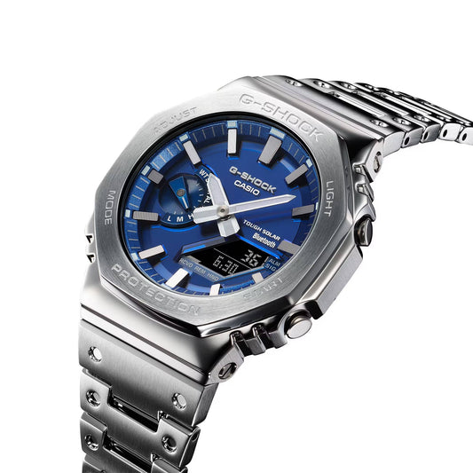 G-Shock Full Metal con Quadrante Blu Acceso