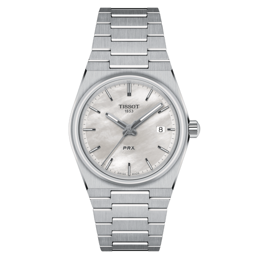Orologio Tissot da Donna PRX 35 mm con Quadrante in Madreperla