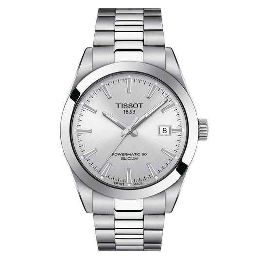 Orologio Tissot Gentleman Powermatic 80 Silicium Silver