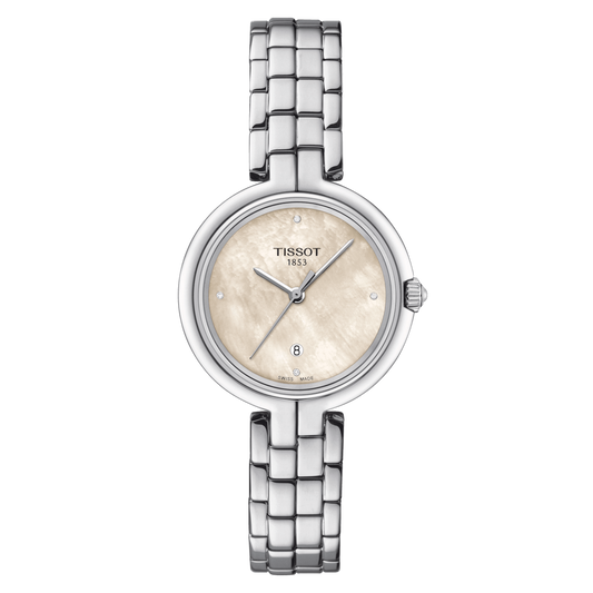 Orologio Tissot Flamingo da Donna con Quadrante Madreperla e Brillanti
