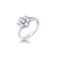 Mirco Visconti Magic Ring in 18KT White Gold and Diamonds