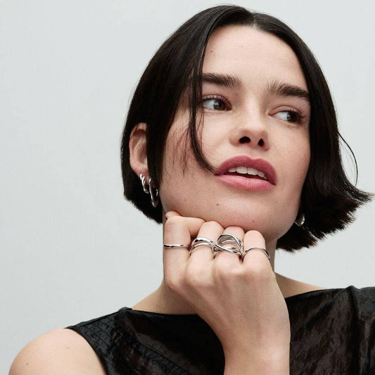 Pandora Sinuous Line Ring