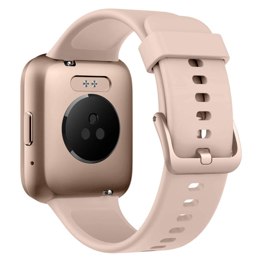 Vagary Women's Smartwatch with Rose Gold Case and Pink Strap