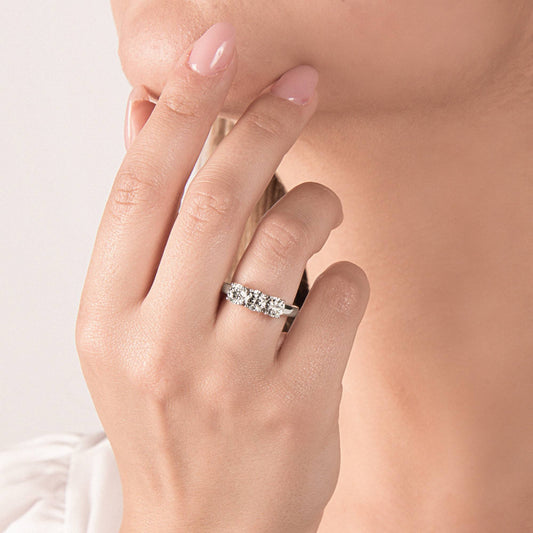 ANILLO TRILOGÍA MIRCO VISCONTI 1.50 F VS