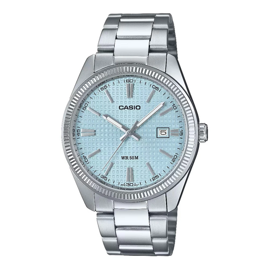 Casio MTP Watch with Blue Dial