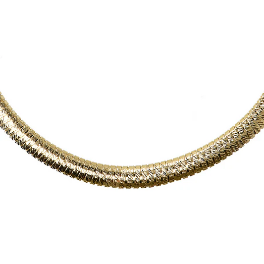 Collana Etrusca Girocollo Tubogas