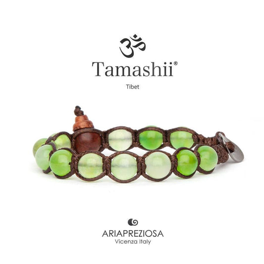 Pulsera original de piedra verde de ensueño de Tamashii®