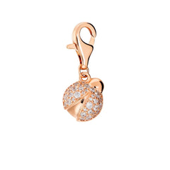Bronzallure LUCKY CHARM - Ciondolo Coccinella Portafortuna con Pavé di Cubic Zirconia WSBZ02677.LBUG