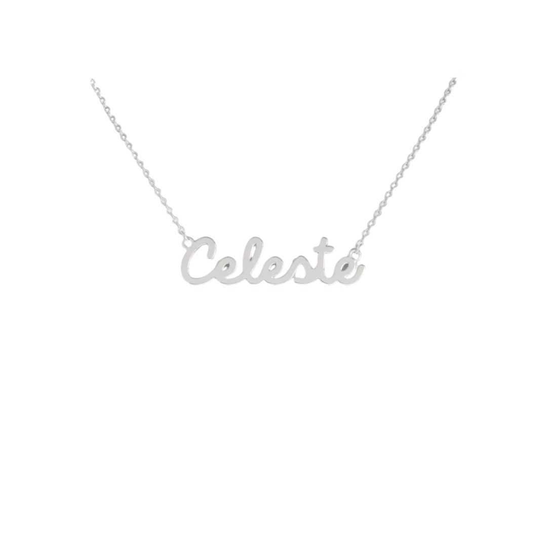 Collana Nome Celeste In Acciaio 316