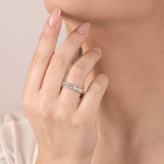 Anillo de eternidad Mirco Visconti con diamantes de 2,45 ct