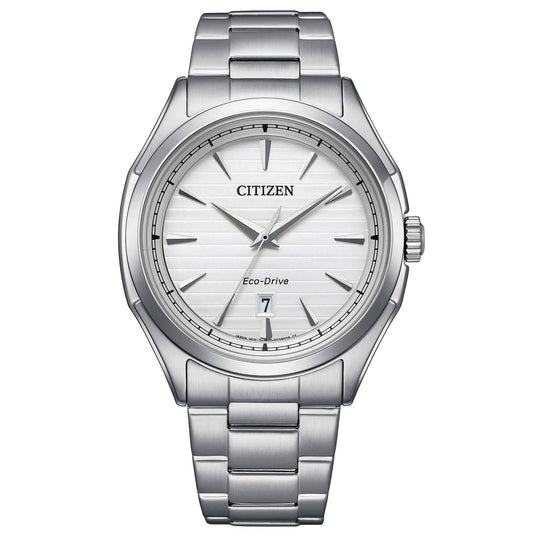 Citizen Men's Watch Of Elegant With White Dial