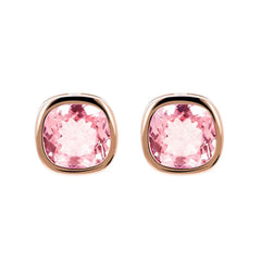 Orecchini Bronzallure a Lobo con Prisma Gem Taglio Cushion -