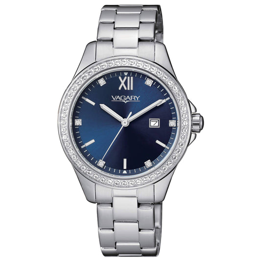 Vagary by Citizen Women's Watch with Blue Dial and Zirconia