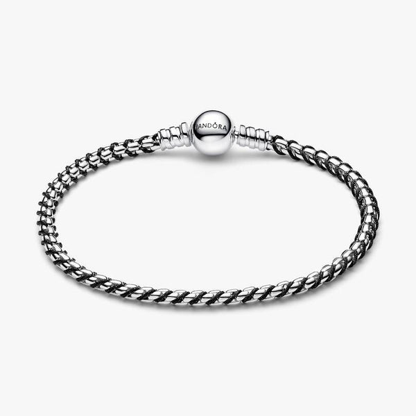 Bracciale Pandora Intreccio Tessuto Nero 593816C02