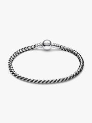 Bracciale Pandora Intreccio Tessuto Nero 593816C02