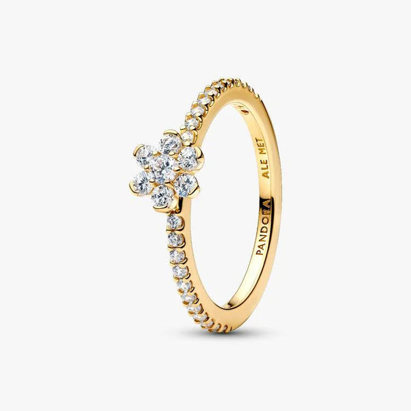 Anello Pandora Fiore Luminoso Dorato 164499c01
