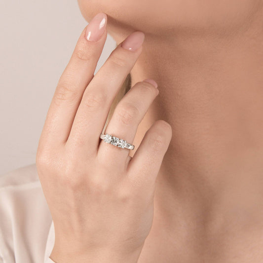 Anillo Trilogy de Mirco Visconti con diamantes de 1,20 ct