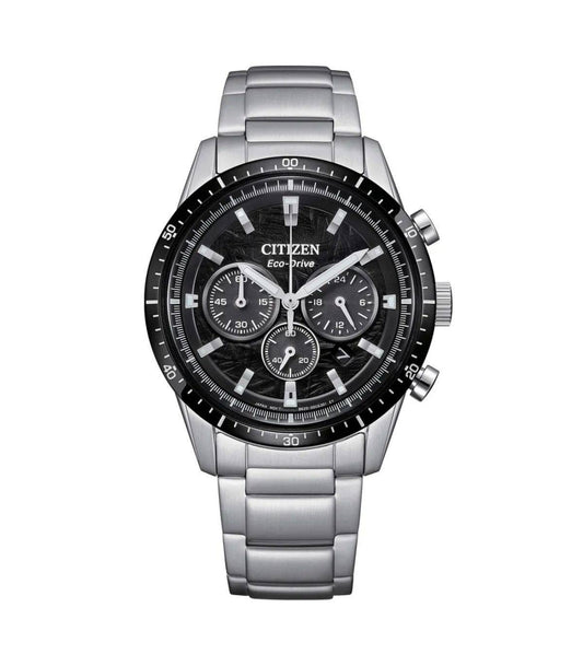 Citizen Men's Chronograph Black Aviator Eco Drive Watch OF 2025