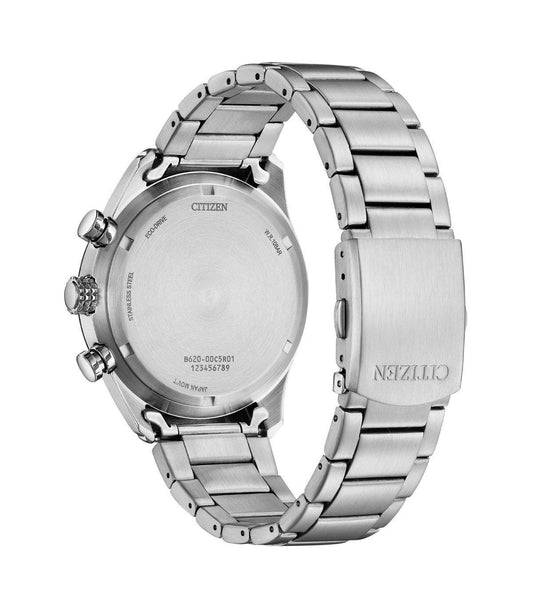 Citizen Men's Chronograph Black Aviator Watch OF 2025