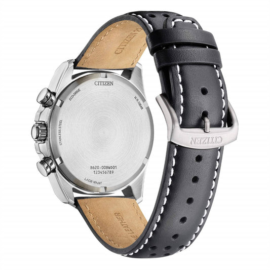 Citizen Men's Chrono Active Watch with Leather Strap OF 2025