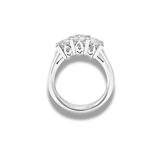 Anello Firmato Giorgio Visconti Trilogy con diamanti Ct. 0,25