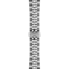 Tissot PR516 Powermatic 80 Men's Steel Watch with Black Dial